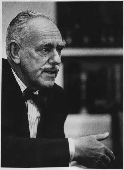 A photo of Dean Acheson from 1965