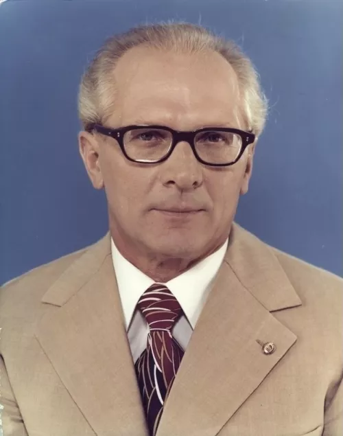 Erich Honecker, 1976.