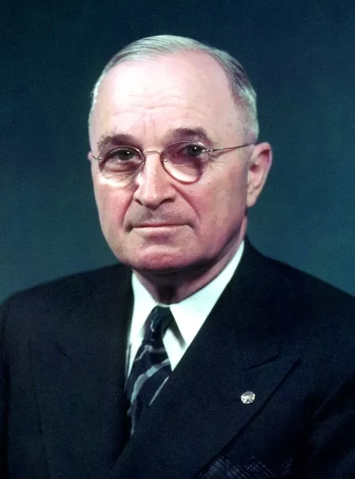 Photograph of Harry S. Truman in 1947