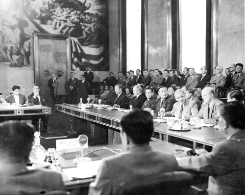 Photo of the Geneva Conference of 1954