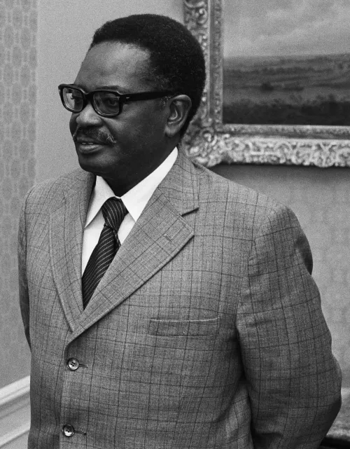 President of the MPLA Agostinho Neto