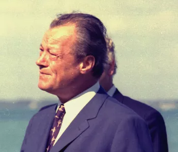 West German Chancellor Willy Brandt, 1971.