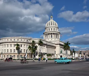 Cuba's National Capitol Building, January 2010.