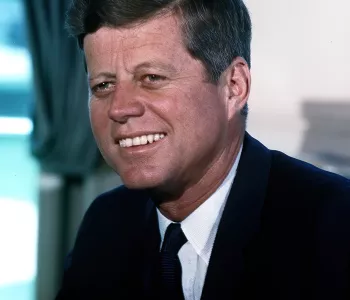 Photograph of John F. Kennedy in 1963
