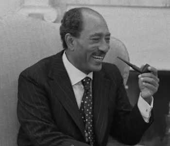 Anwar Sadat in 1975