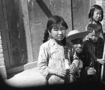 Photograph of children in China, 1959.