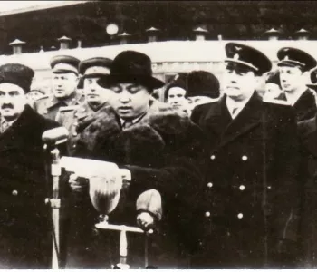 Photograph of Kim Il Sung in Moscow, March 1949